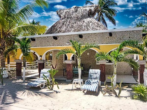 Hacienda Antigua Villa, 50M From Sandy Beach El Cuyo Exterior foto